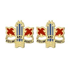 52nd ADA (Air Defense Artillery) Brigade Unit Crest (Vigilant and Ready)